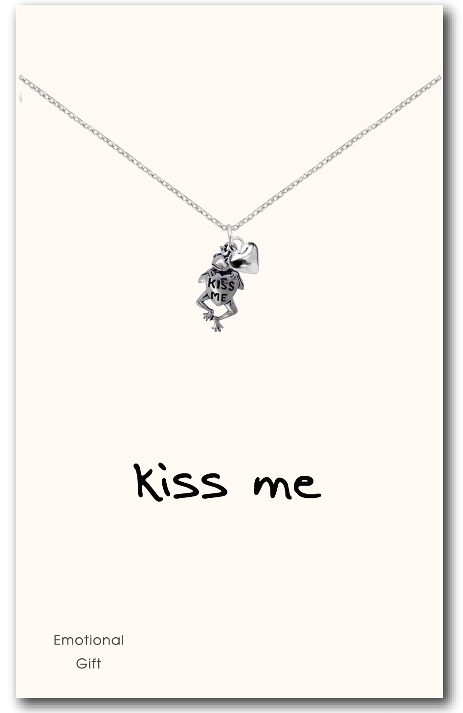 Little frog pendant necklace